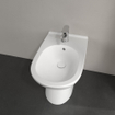 Villeroy & Boch O.novo staand bidet met overloop 1 kraangat wit 0124160
