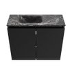 MONDIAZ TURE-DLUX 60cm toiletmeubel Urban. EDEN wastafel Lava positie links. Zonder kraangat. SW1103624