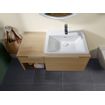 Villeroy & boch Subway 3.0 meubelwastafel 60x47cm 1 kraangat met overloop wit SW641558