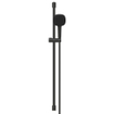 GROHE Vitalio Comfort 110 Glijstangset - 90 cm - vierkante handdouche - 2 straalsoorten - gladde doucheslang - mat zwart SW1126507