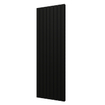 Plieger Cavallino Retto designradiator verticaal dubbel middenaansluiting 1800x602mm 1549W mat zwart SW224479