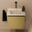MONDIAZ TURE-DLUX 40cm toiletmeubel Oro. EDEN wastafel Ostra positie midden. Zonder kraangat. SW1104966