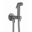 Crosswater MPRO Bidet handdoucheset - inclusief wandhouder - slate (gunmetal) SW927930