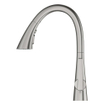 GROHE Zedra Keukenkraan - uittrekbare c uitloop - supersteel geborsteld SW479451