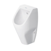 Duravit D-Code urinoir - 305 x 290 mm - verdekte toevoer - rimless - met bevestiging 0315129