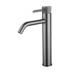 Wiesbaden Ribbd XL wastafelkraan hoog gunmetal SW632110