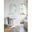 Duravit Serie 1930 wastafel 80x55cm 1 kraangat overloop wit 0303703