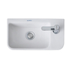 Duravit Starck Me fontein 1 kraangat rechts 40x22cm mat wit SW297032