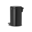 Brabantia NewIcon Pedaalemmer - 12 liter - kunststof binnenemmer - matt black SW767502