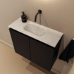 MONDIAZ TURE-DLUX 60cm toiletmeubel Urban. EDEN wastafel Opalo positie midden. Zonder kraangat. SW1104152