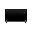 Eurom Alutherm Verre 1500 - Convectorkachel - wifi - Hangend/Staand - 1500watt - glas - mat zwart SW999846