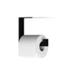 Looox Roll Wood closetrolhouder zwart mat SW392208