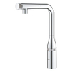 GROHE Essence Keukenkraan - hoog - draaibare/uittrekbare uitloop - chroom SW392222