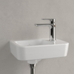 Villeroy & Boch O.novo fontein 36X25cm 1 kraangat rechts zonder overloop wit SW448505