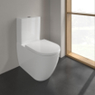 Villeroy & Boch Subway 3.0 Duoblokcloset Staand - 71cm - twistflush - diepspoel - zonder reservoir - ceramic+ - wit SW762364