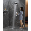 Hansgrohe Rainfinity inbouw doucheset compleet met handdouche en hoofddouche chroom SW419797
