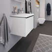 Duravit D-Neo wastafelonderkast 63.4x44x45.2cm 1 lade met softclose wit Hoogglans SW640702