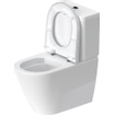 Duravit D-Neo staand toilet 37x65x40cm Wit Hoogglans SW640425