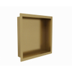 Fortifura Galeria Inbouwnis - 30x30x10cm - Geborsteld Messing PVD (Goud) SW891052