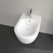 Villeroy & Boch Avento wandbidet 1 kraangat met overloop met verdekte bevestiging ceramic+ wit SW106449