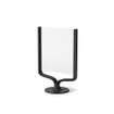 Umbra Wishbone fotolijst - 10x25x18cm - staand - Aluminium Zwart SW999811