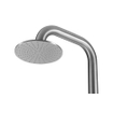 FugaFlow Buitendouche - vrijstaand - RVS 316 - regendouche - handdouche - geborsteld RVS SW890158