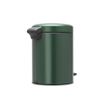 Brabantia NewIcon Pedaalemmer - 5 liter - kunststof binnenemmer - pine green SW538283