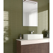 Equipe Cerámicas Kalma wandtegel - 6x18.6cm - Selva glans (groen) SW1159380