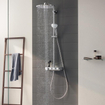 GROHE Euphoria smartcontrol Regendoucheset Opbouw- hoofddouche 31cm - handdouche rond - chroom OUTLETSTORE STORE31954