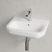 Villeroy & Boch Architectura fontein met kraangat met overloop 50x38cm wit SW68797