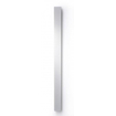 Vasco Beams Mono designradiator aluminium verticaal 1800x150mm 671W - aansluiting 0066 wit structuur (S600) SW237021