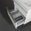 Villeroy & Boch Venticello wastafelonderbouwkast met 2 laden voor wastafel 60.3x50.2x59cm glans wit 1025474