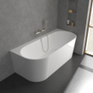 Villeroy & Boch Verve Showers Handdouche met drie waterstraalstanden Rond - Matt Brushed Nickel (RVS) SW974355