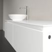 Villeroy & Boch Legato wastafelonderkast 120x38cm 2 lades White matt SW479875