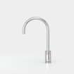 Quooker NL Nordic round kokendwaterkraan opbouw uitloop draaibaar met Pro3 reservoir & Cube reservoir Chroom SW299697