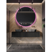 Looox Cm line CM line Spiegel - 120cm - rond - met RGBW-Led verlichting SW278341