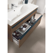Villeroy & Boch Venticello Meubelwastafel - wasbak links - 1 kraangat - 100x50cm - geschikt voor 3 kraangaten - overloop - wit 1025126