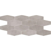 Abk Imoker Interno 9 Wandtegel Mozaïek 30x60cm 9mm gerectificeerd porcellanato Silver SW222526