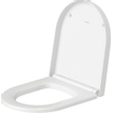 Duravit ME by Starck WC-zitting 43.8x37.4x5.1cm compact met softclose met quickrelease Kunststof wit Glanzend OUTLETSTORE STORE36045