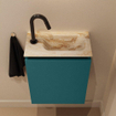 MONDIAZ TURE-DLUX 40cm toiletmeubel Smag. EDEN wastafel Frappe positie rechts. Met 1 kraangat. SW1102999