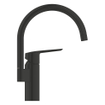 GROHE Start QuickFix Keukenmengkraan - 18.3cm - c-uitloop - draaibaar - matte black SW1126653