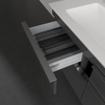 Villeroy & Boch Venticello wastafelonderkast 115.3x59cm 4x lade glossy grey GA42735