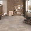 SAMPLE Emil Kotto Xl Vloer- en wandtegel 80x80cm 10mm gerectificeerd R10 porcellanato Cenere SW912732