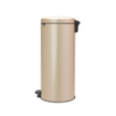 Brabantia NewIcon Pedaalemmer - 30 liter - kunststof binnenemmer - metallic gold SW1117486