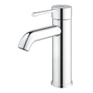 GROHE Essence Wastafelkraan Opbouw - uitloop 11.6cm - S-size - waste push-open - chroom SW701116