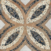 Paul & Co Ceramiche Terrazzo vloertegel - 25x25cm - 14mm - Vierkant - Casale Firenze cotto mat SW159324