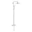 GROHE Euphoria Regendoucheset Opbouw - badkraan - hoofddouche 26cm - massage handdouche rond - chroom SW536439