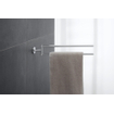 Duravit Starck T Handdoekhouder - 2 stangen - 46.5cm - draaibaar - chroom SW297095