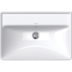 Duravit D-Neo wastafel 65x44x17cm 1 kraangat rechthoek Keramiek Wit SW640438