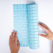 The Mosaic Factory Amsterdam mozaïektegel - 32.2x32.2cm - wand en vloertegel - Vierkant - Glas Light Blue Mat SW62090